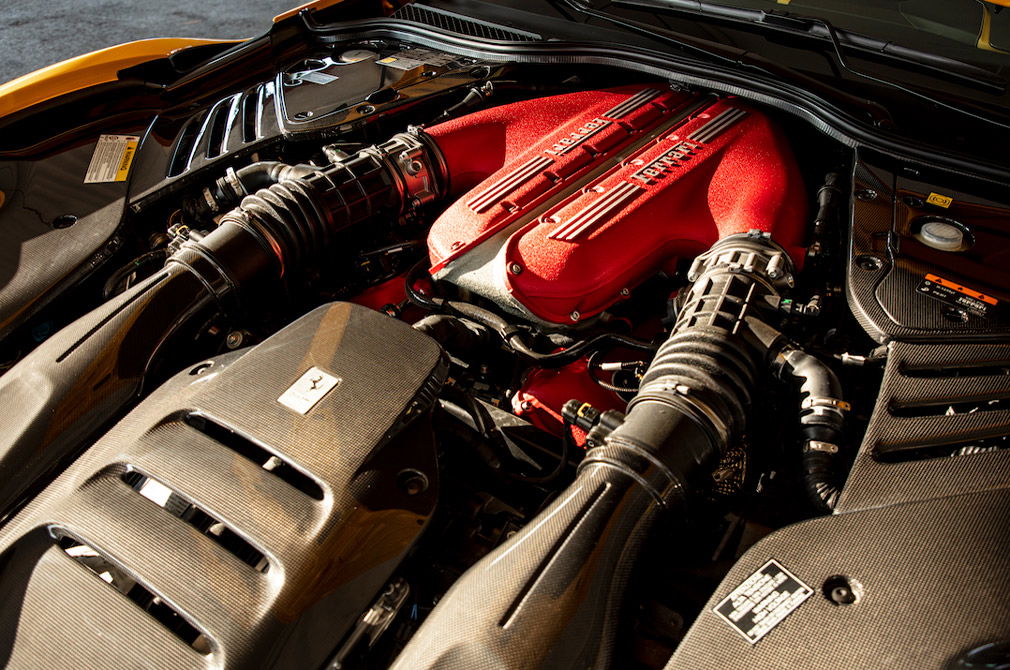 Ferrari 812_Competizione V12 engine via Torque.