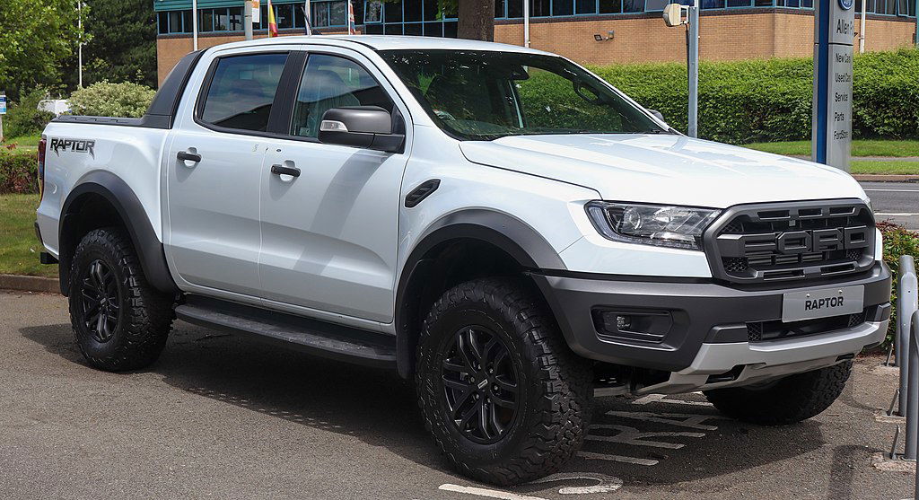 2020_Ford_Ranger_Raptor_Front Vauxford via Wikimedia.