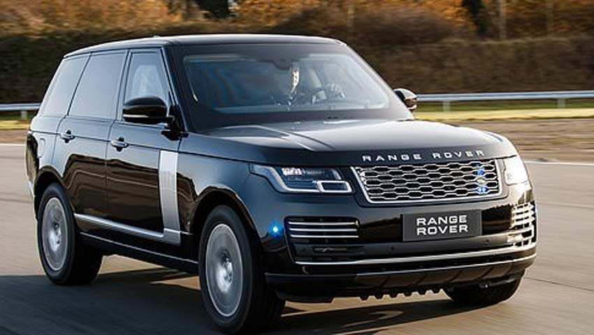 2020 Tata Motors' Range Rover Sentinel via Zee Business.