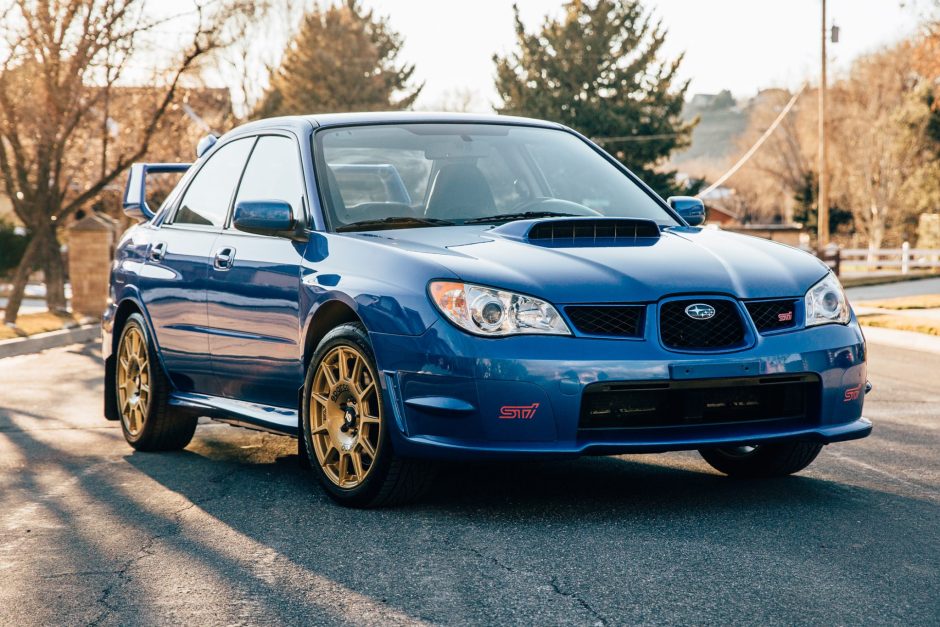 2007 Subaru Impreza WRX STI via Bring a Trailer.