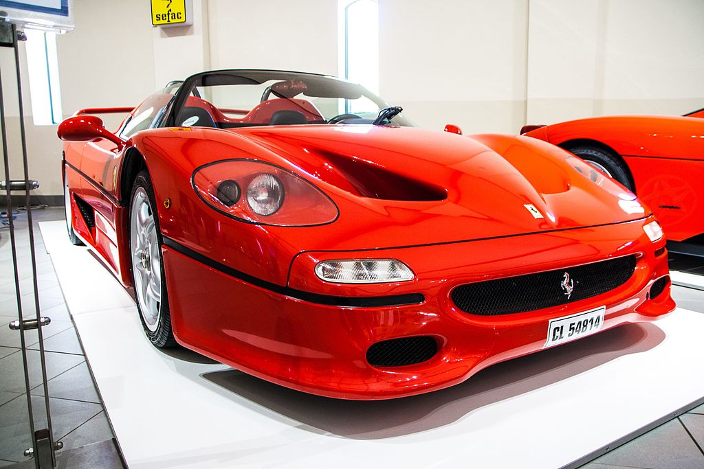 1995_Ferrari_F50 Naeem Mayet via Wikimedia.