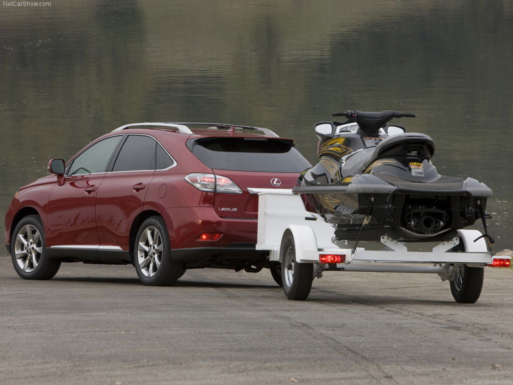 Lexus RX350 worn out struts.