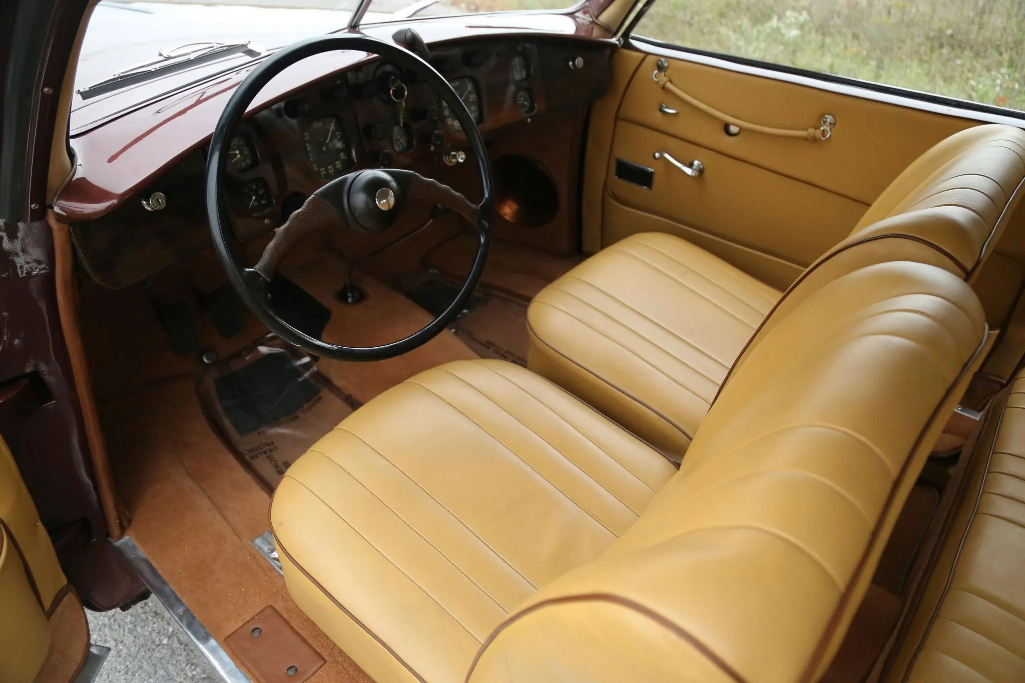 1951_bristol_401 interior Via Bring a Trailer.