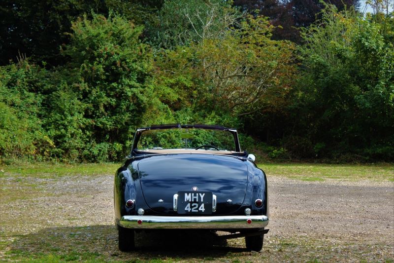 1950 Bristol 401 Farina Cabriolet rear via SLJ Hacket.jpeg.