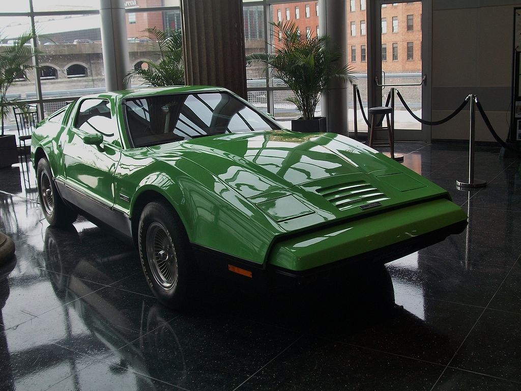 1974-1976 Bricklin SV-1 Ventura19 via Wikimedia.