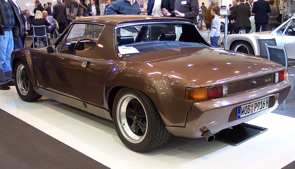 1971-1972 Porsche_916_vl_TCE rear Stahlkocher via Wikimedia.