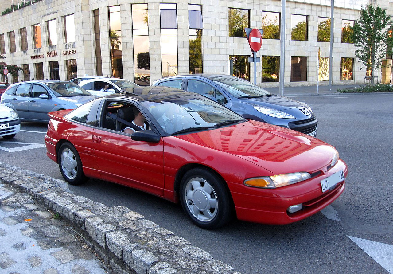 1993_Mitsubishi_Eclipse_GSX Spanish Coches via Wikimedia.