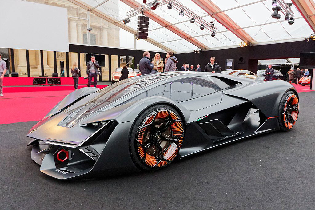 2018_-_Lamborghini_Terzo_Millennio_Thesupermat via Wikimedia.