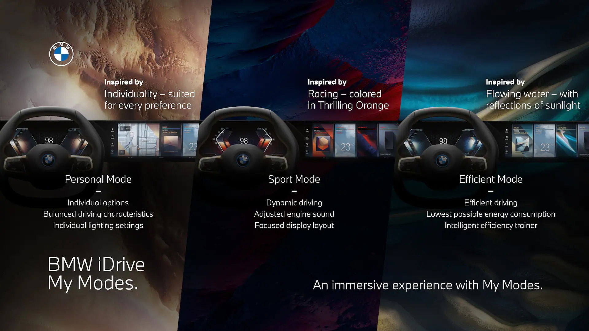 How the BMW iDrive 9 system works.