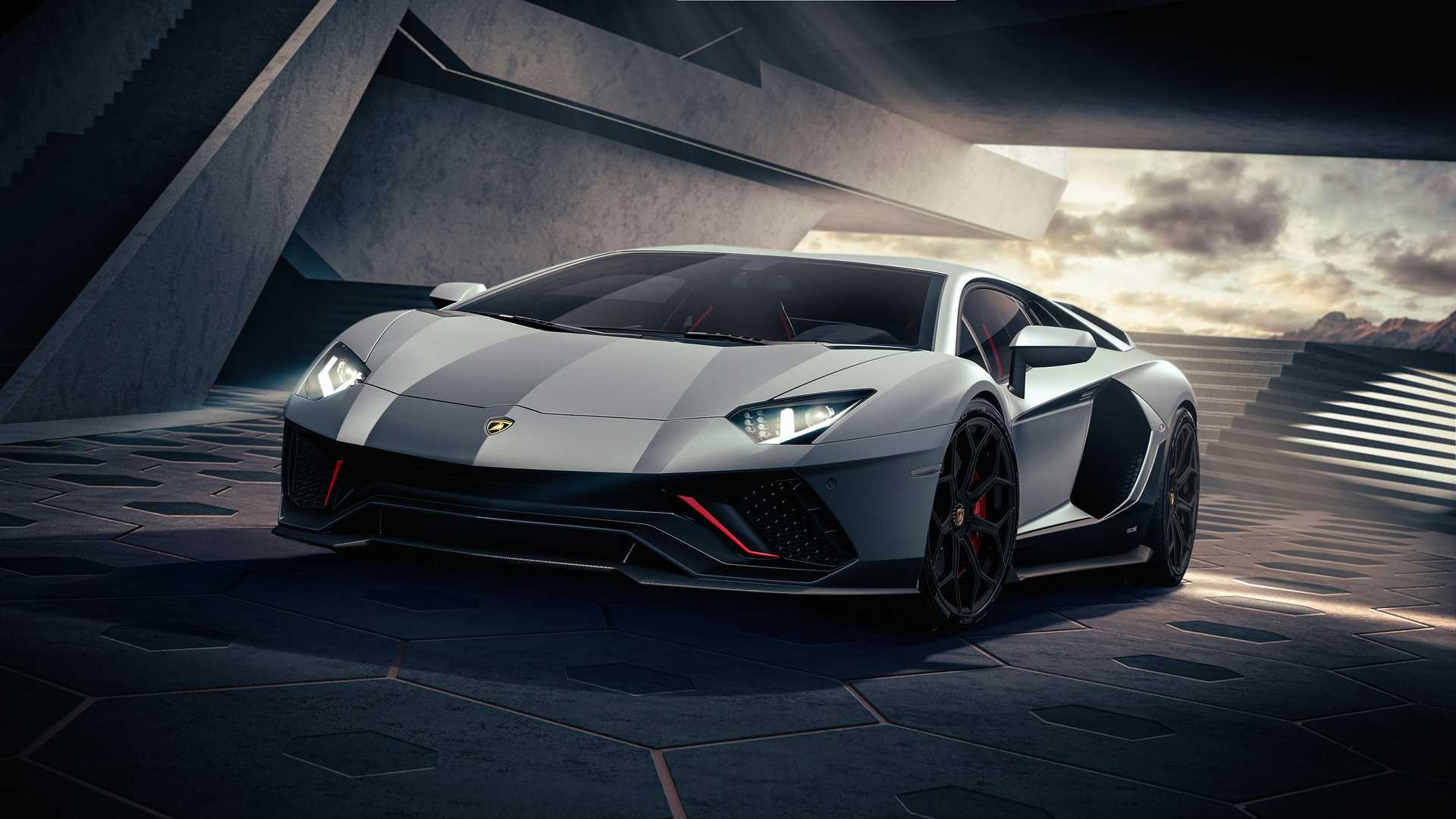 2022 Lamborghini Aventador.