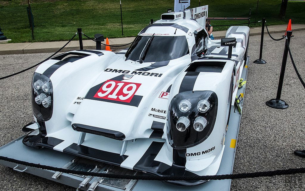 2014_Porsche_919_Hybrid_Race_Car Doug Fawley via Wikimedia.