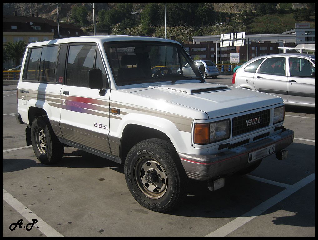 1990_Isuzu_Trooper_Turbo Spanish Coches via Wikimedia.