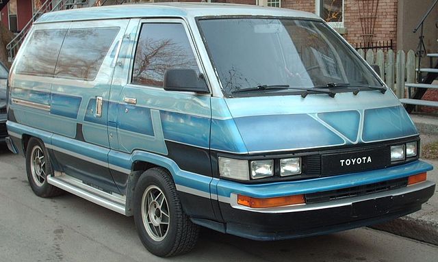 1984-'89_Toyota_Van via Wikimedia.