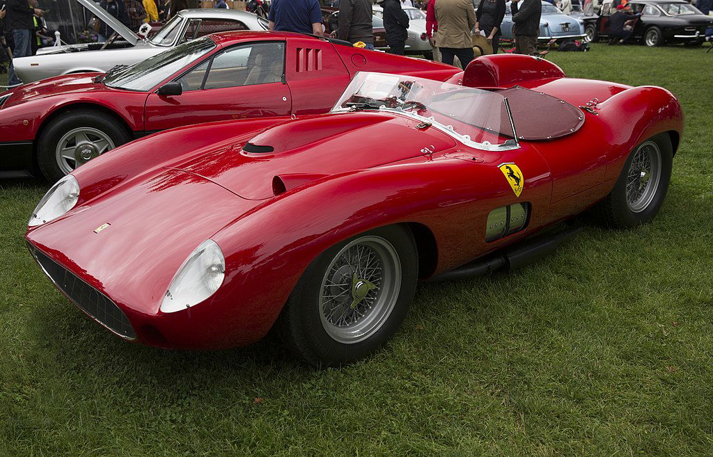 1957 Ferrari 335 S Spider.