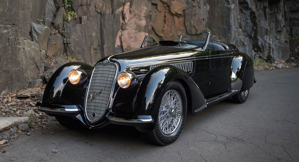 1939 Alfa Romeo 8C 2900B Lungo Spider.