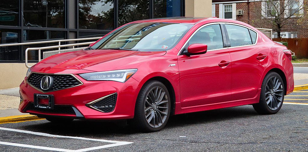 2019_Acura_ILX_A-Spec,_front_kevauto via Wikimedia.