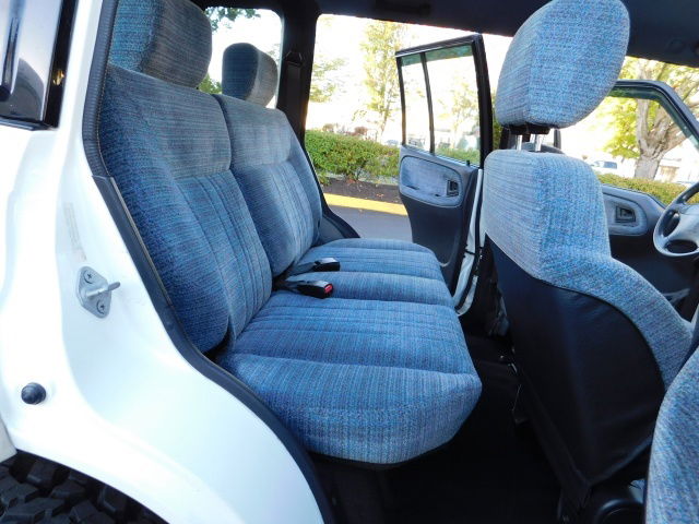 1997 Suzuki Sidekick JX Sport interior via M&M Investment Cars.