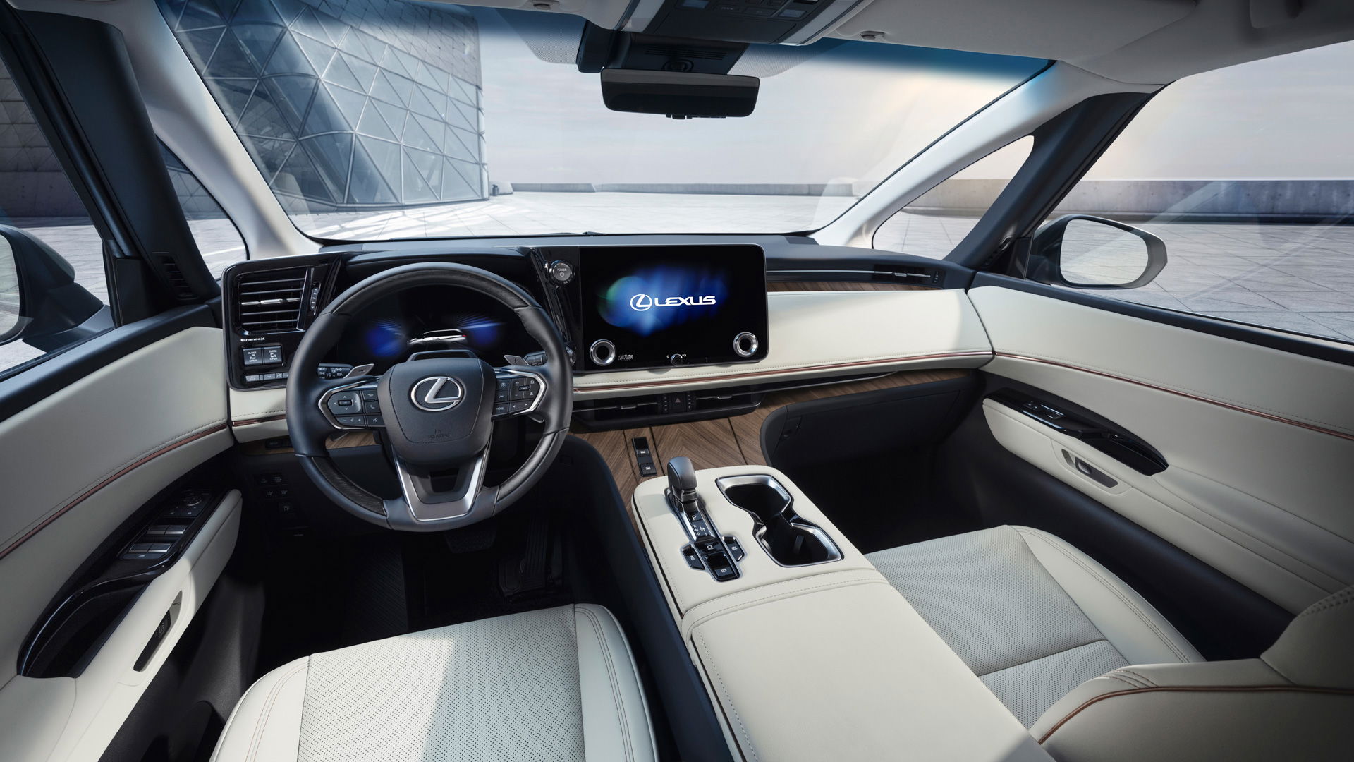 2024 Lexus LM Tazuna cockpit.