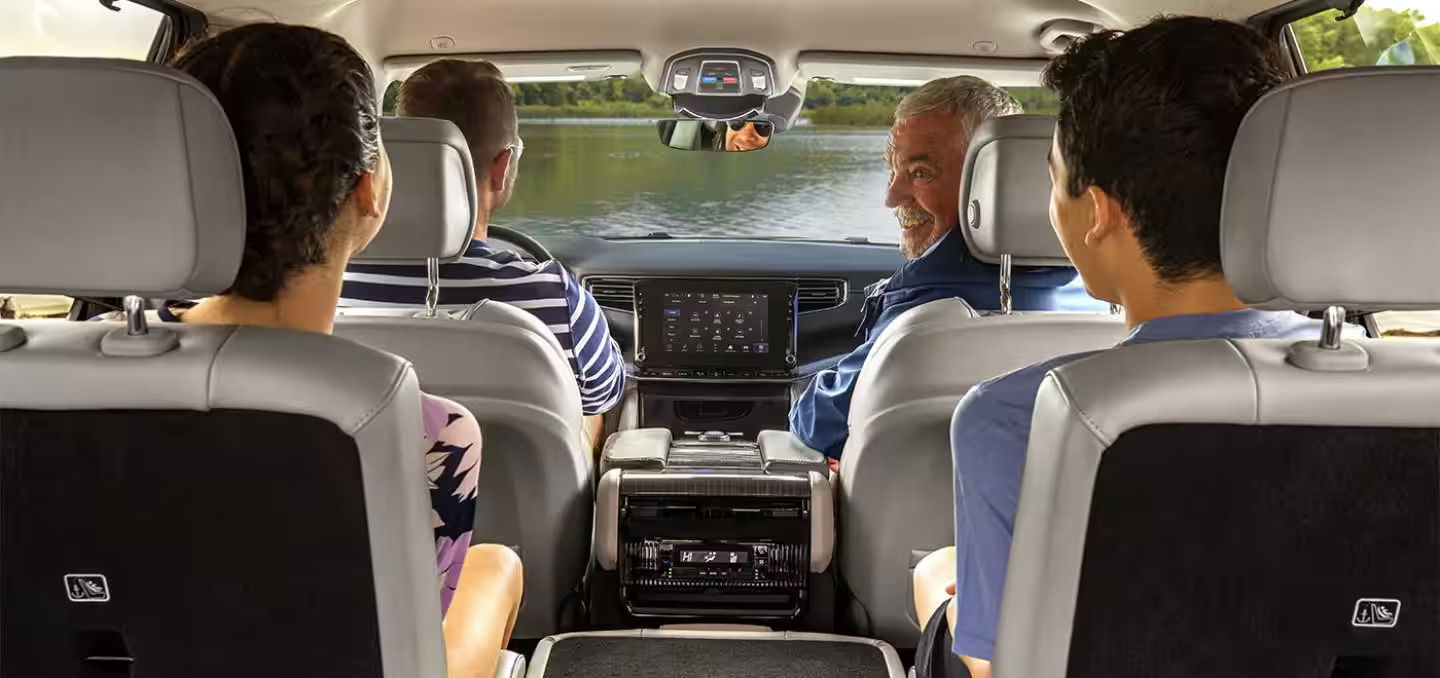 2023 Jeep Wagoneer interior.