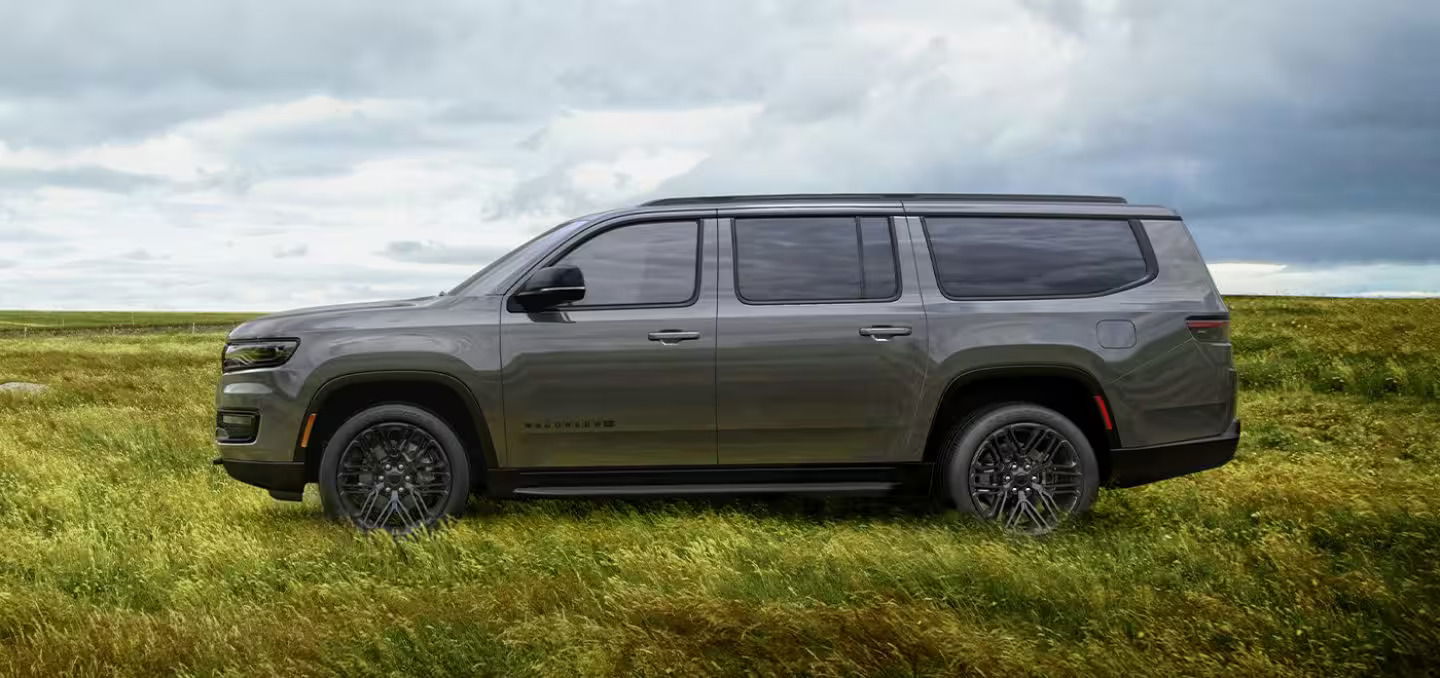 2023 Jeep Wagoneer exterior design.