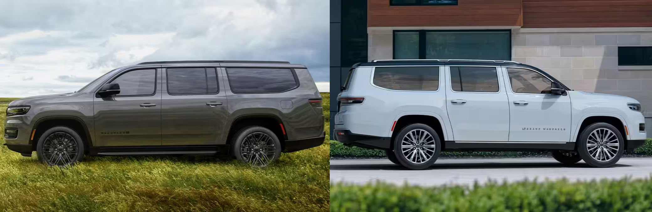 2023 Jeep Wagoneer versus Grand Wagoneer.