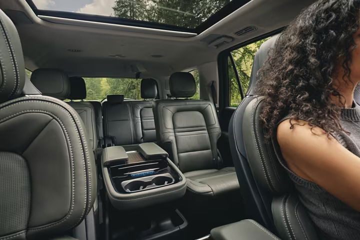 2024 Lincoln Navigator interior.