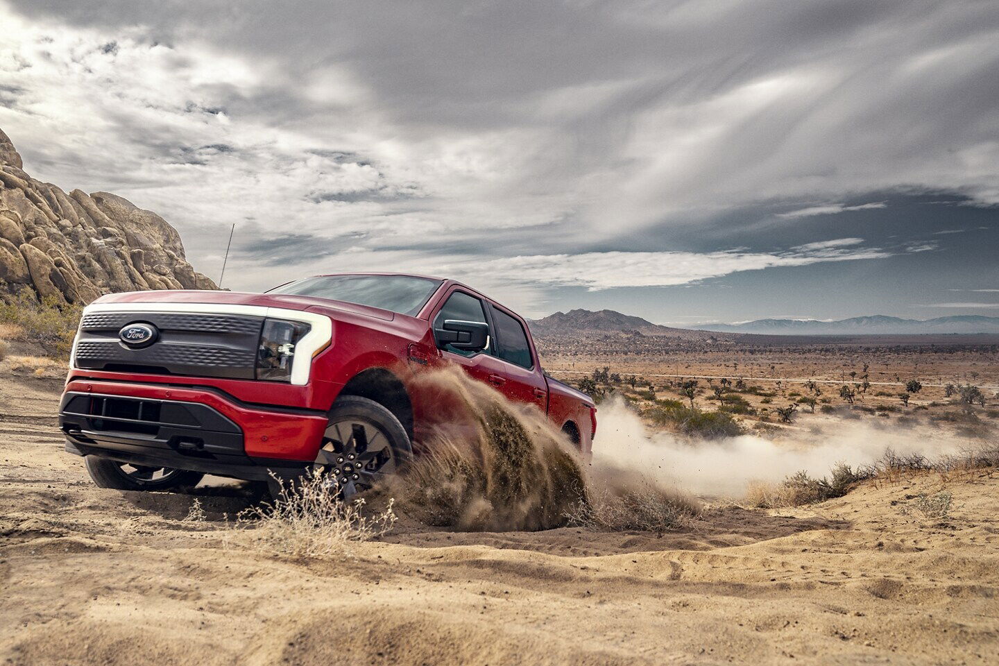 2023 Ford F-150 Lightning - sema ev of the year.