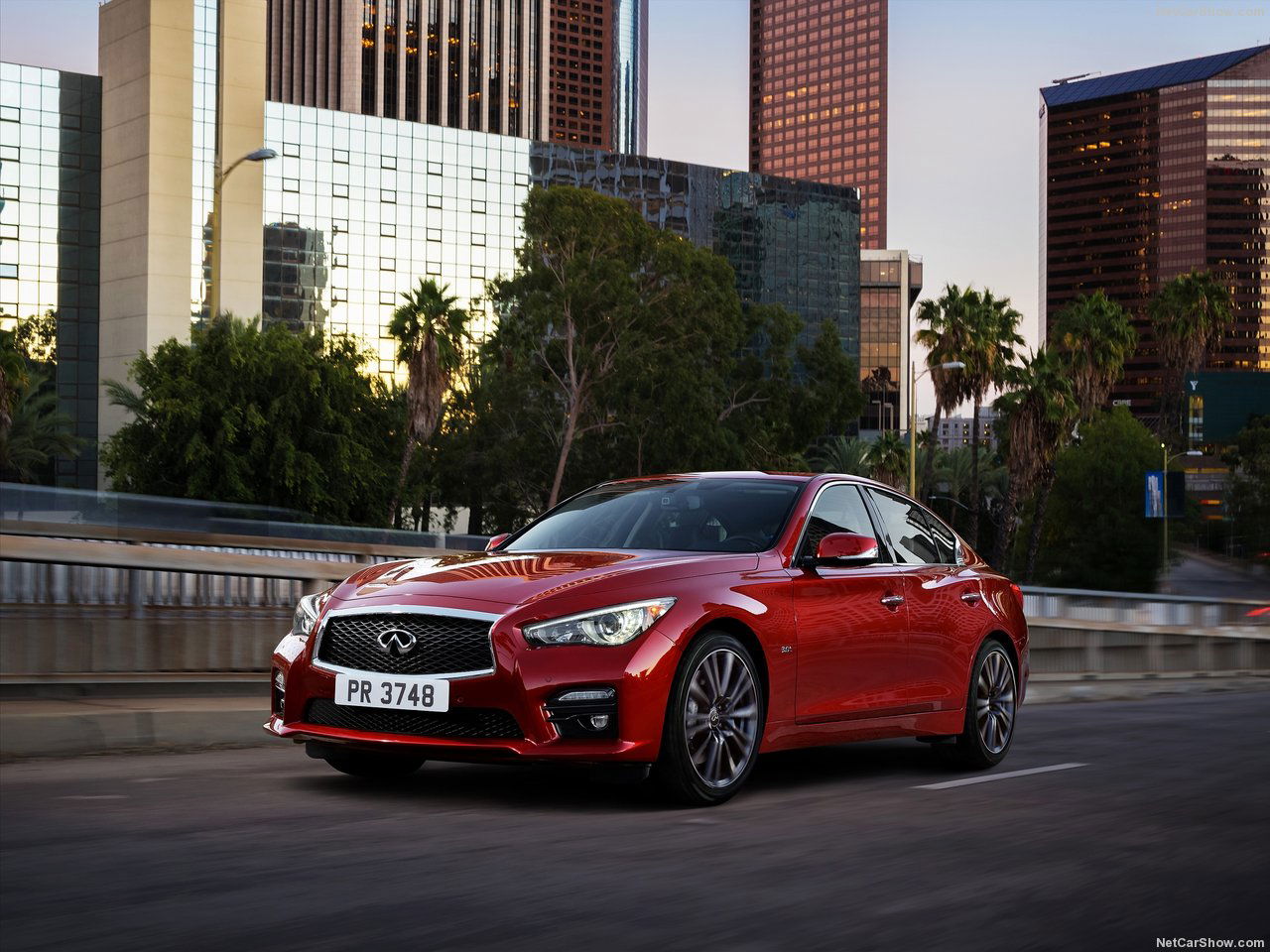 2016 Infiniti Q50 Red Sport 400.