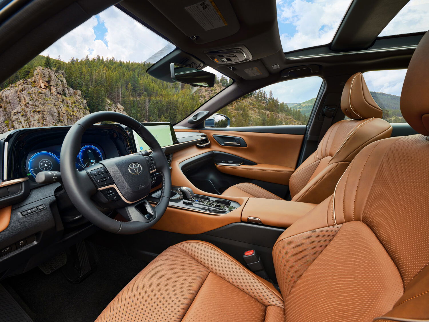 2025 Toyota Crown Signia interior.