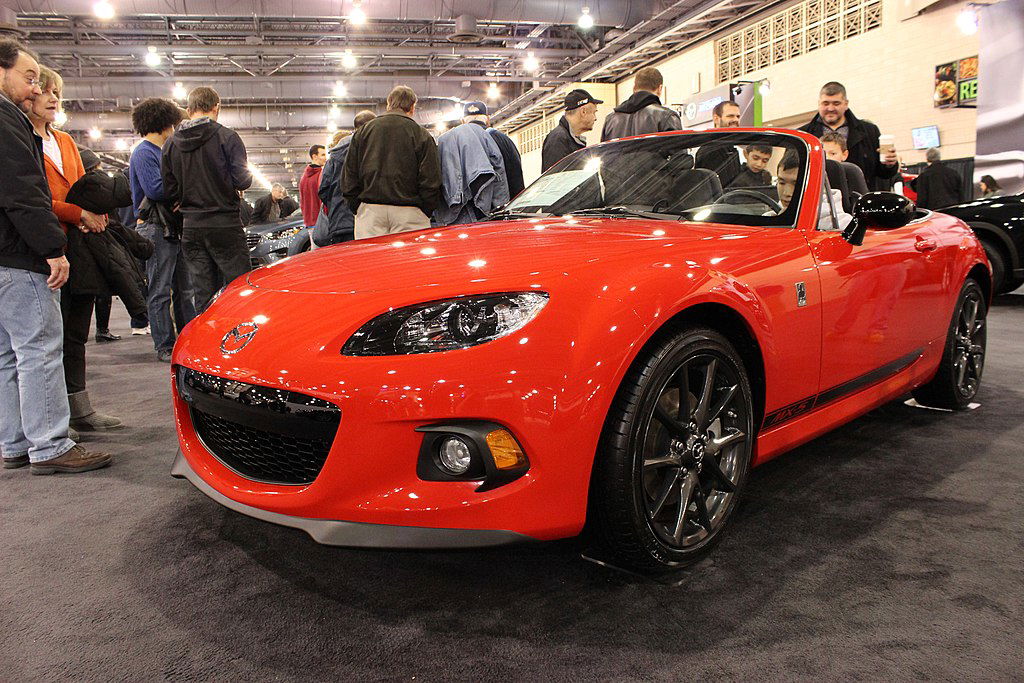 2015 Mazda Miata MX-5.