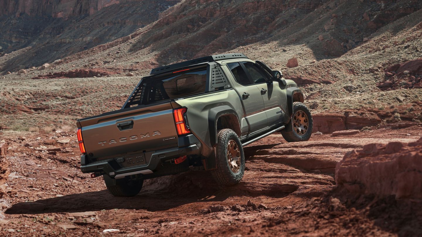 2024 Toyota Tacoma rear.