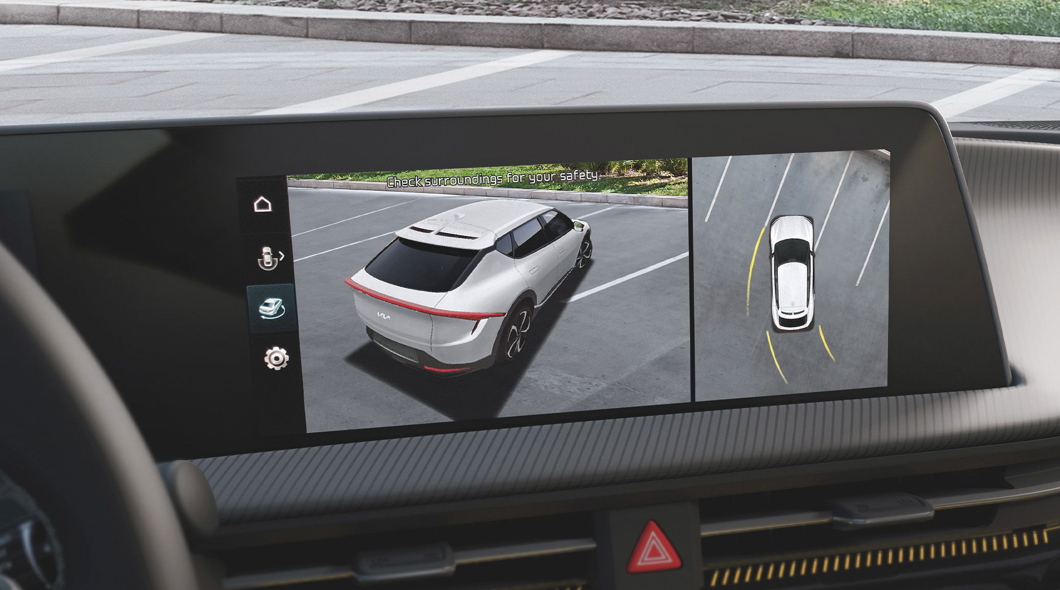 2024 Kia EV6 safety monitoring.