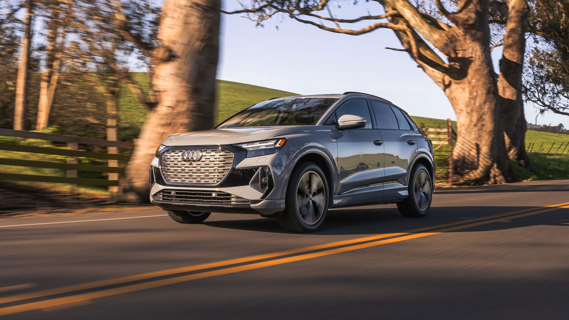 2024 Audi Q4 e-tron powertrain and performance.