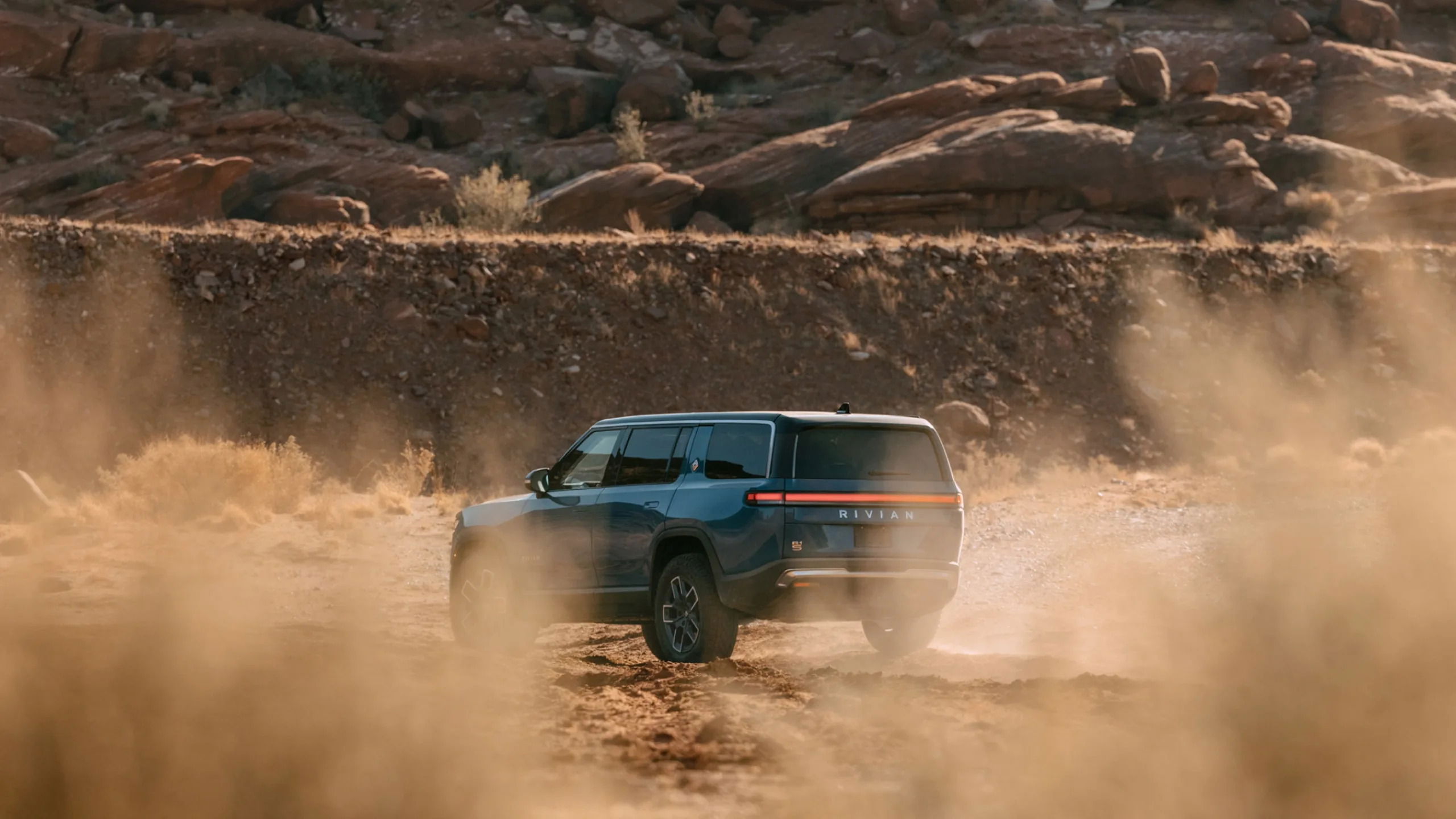 2023 Rivian R1s ride quality.