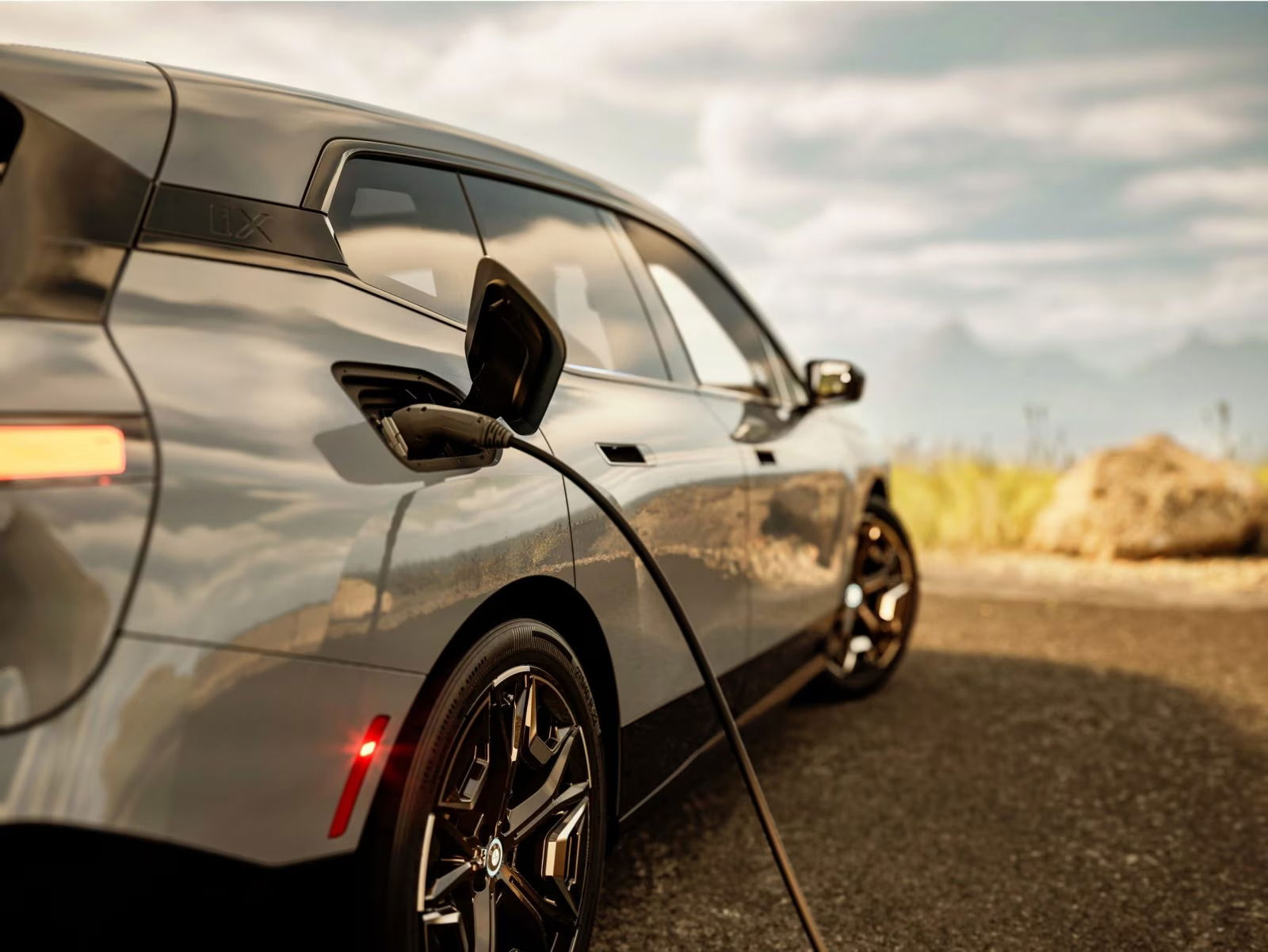 2024 BMW iX charging.