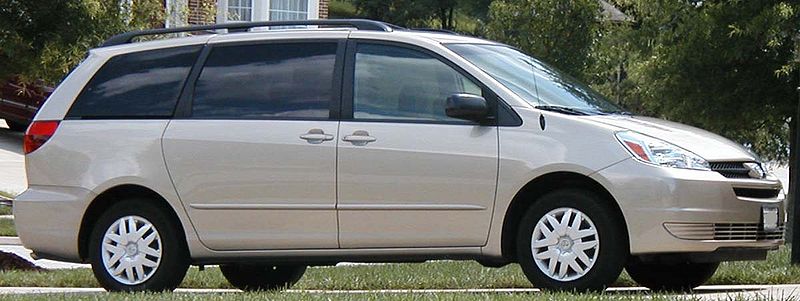 2005 Toyota Sienna reliability.