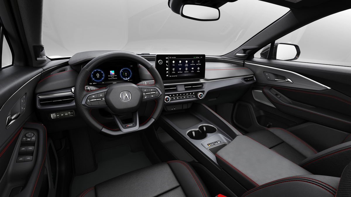 2024 Acura ZDX interior.