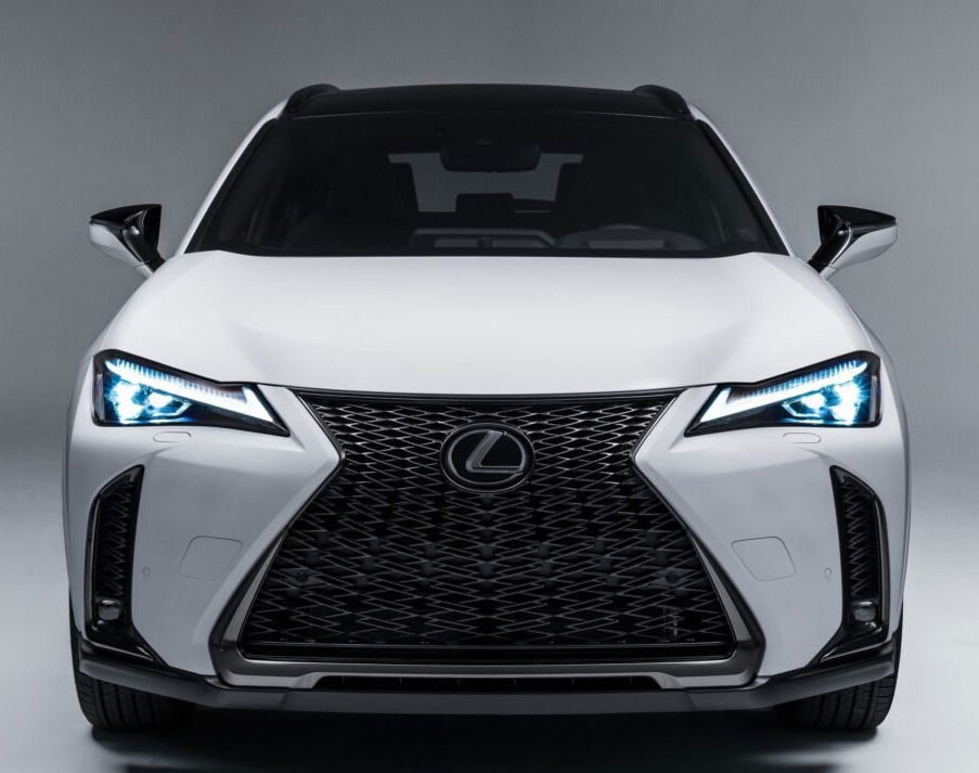 2025 Lexus UX 300h front fascia.