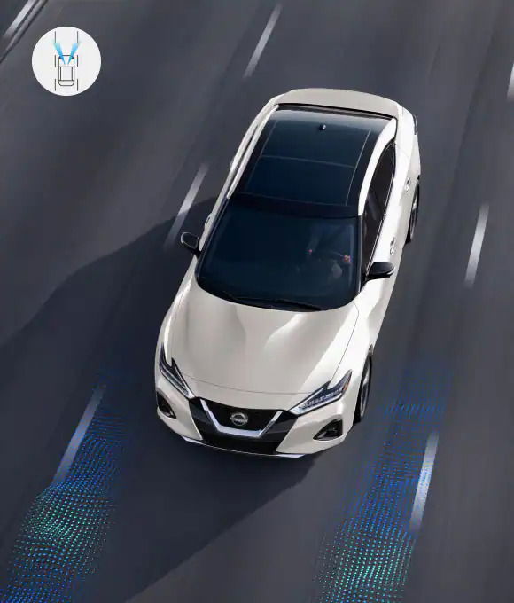 Nissan Safety Shield 360 Lane Departure Warning.