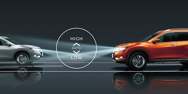 Nissan Safety Shield 360 High Beam Assist.