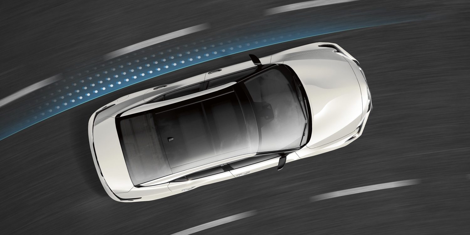 Nissan Safety Shield 360 Intelligent Trace Control.