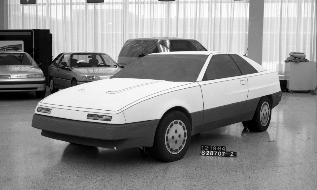 Italdesign GN34 mockup based on the Ford Sierra.