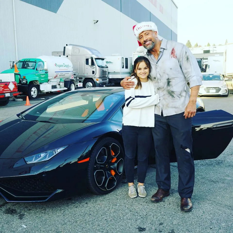 Dwayne "The Rock" Johnson's Lamborghini Huracan.