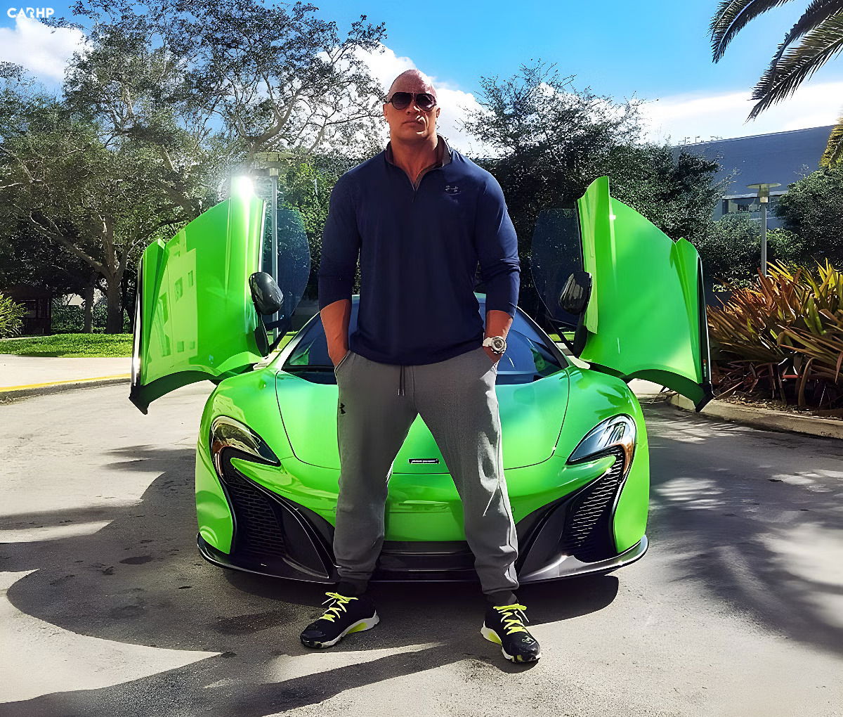 Dwayne "The Rock" Johnson's McLaren 650S.