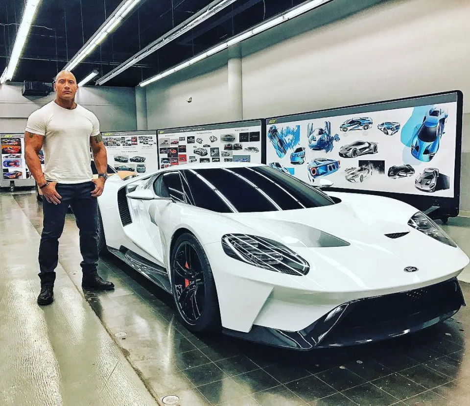 Dwayne "The Rock" Johnson's 2017 Ford GT.