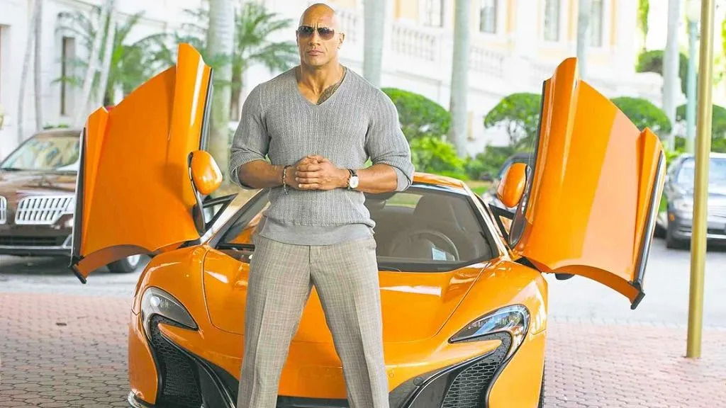 Dwayne "The Rock" Johnson's McLaren P1.