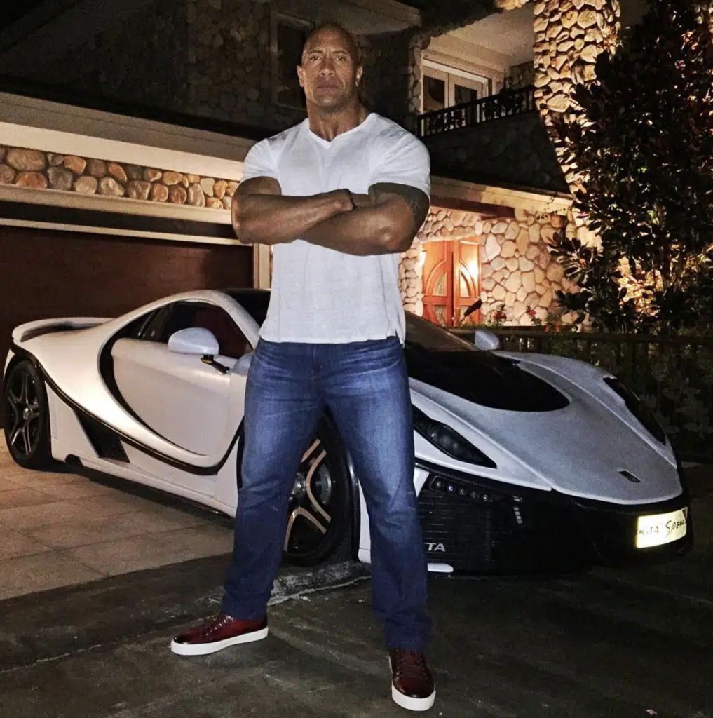 Dwayne "The Rock" Johnson's Ferrari LaFerrari.