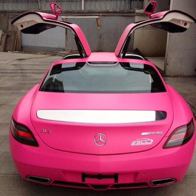 Nicki Minaj's Mercedes-Benz SLS AMG.