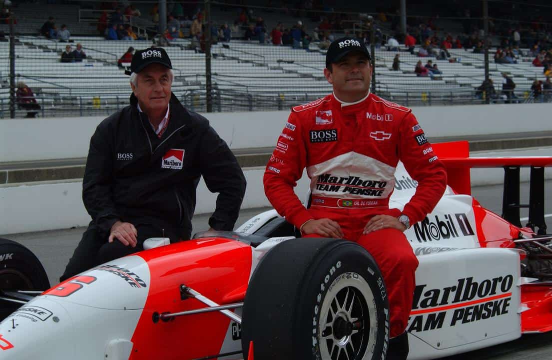 Gil de Ferran with Penske.