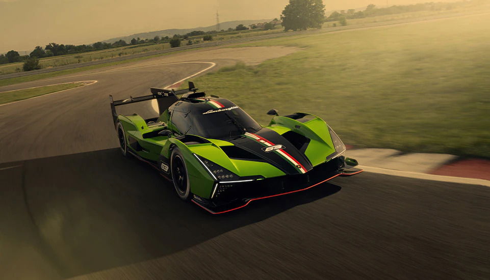 Lamborghini SC63 ready for Le Mans 2024.